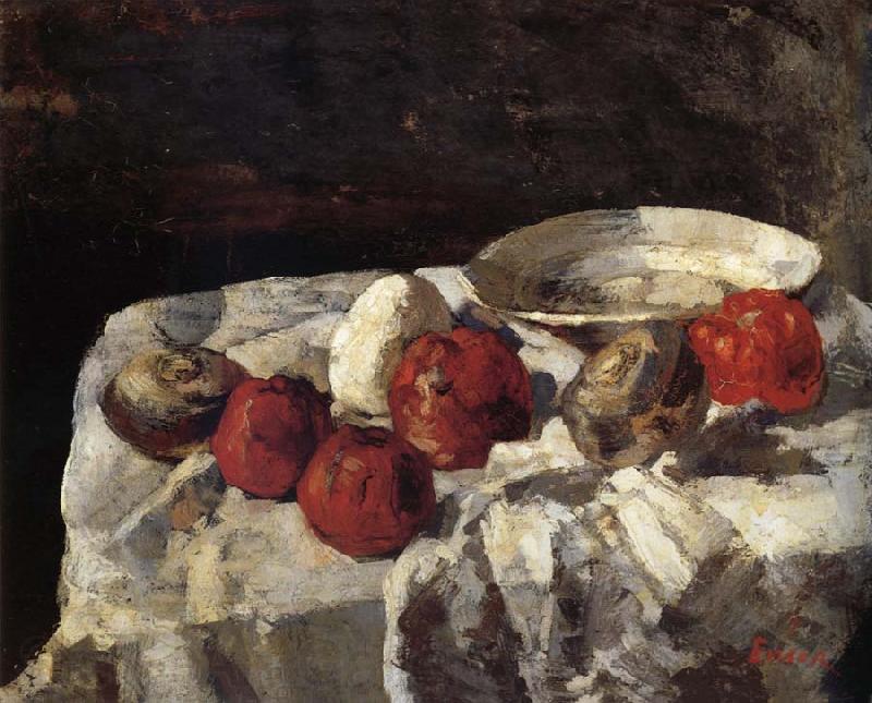 James Ensor The Red apples Spain oil painting art